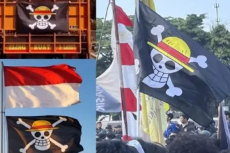 bendera one piece merah putih kemerdekaan 2025 demokrasi