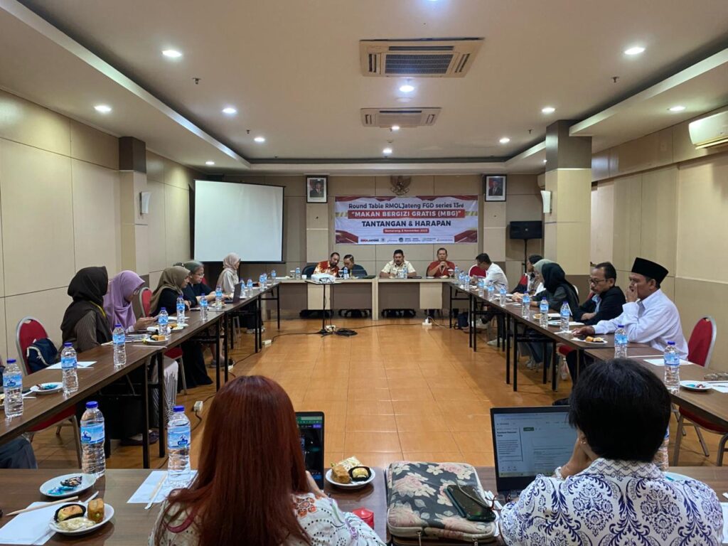 Makan Bergizi Gratis Jadi Sorotan Utama di Round Table RMOL Jateng Makan Bergizi Gratis Jadi Sorotan Utama di Round Table RMOL Jateng