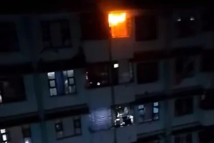 Rusunawa Karangroto Baru Genuk Terbakar Dini Hari