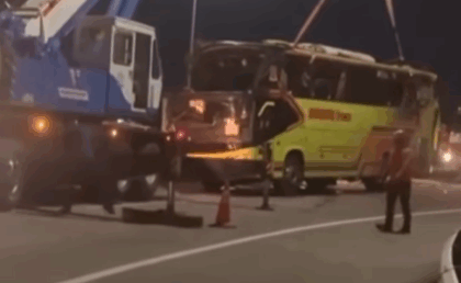 Tikungan Curam Exit Tol Krapyak Disorot Usai Kecelakaan Bus Pariwisata