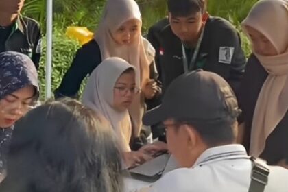 BEM KM Unissula Turun ke Ruang Publik, Ajak Warga CFD Simpang Lima Cek Kesehatan Gratis