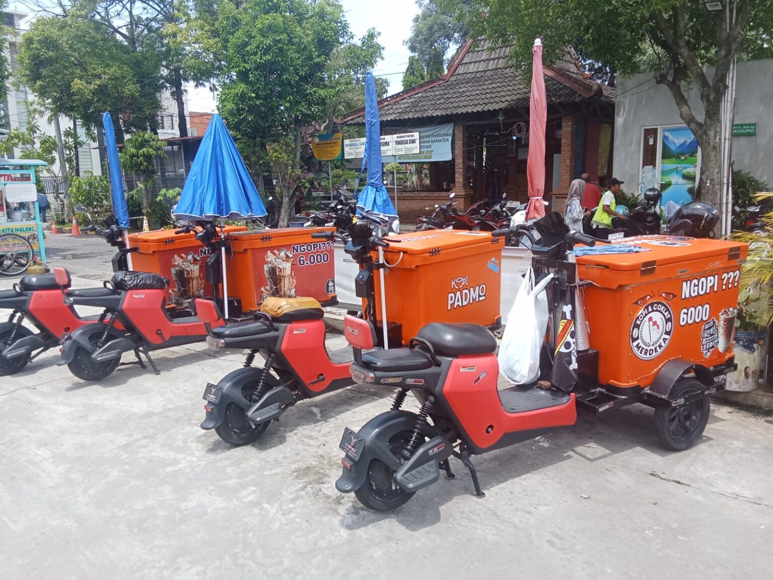 Inovasi Kopi Keliling Berbasis Sepeda Listrik, Jawaban Kebutuhan Kopi Pagi Masyarakat Perkotaan