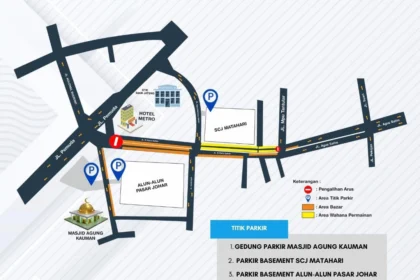 Pengalihan Arus Lalu Lintas Selama Dugderan di Kawasan Alun-Alun Kauman dan Pasar Johar