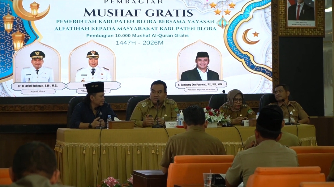 Program 16.000 Mushaf Gratis di Blora Digelar Bertahap, 5.680 Disalurkan di Awal