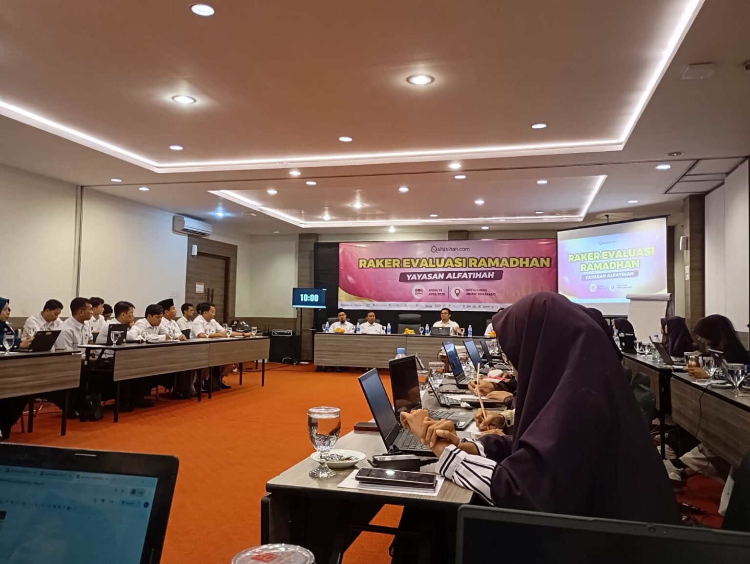 Yayasan Alfatihah Gelar Raker Evaluasi Ramadhan dan Halal Bihalal 2026 di Hotel Candi Indah