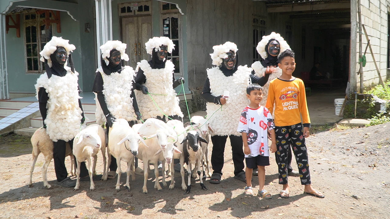 Tradisi Unik di Qurban Alfatihah 2026, Domba Diarak Sebelum Hari Penyembelihan