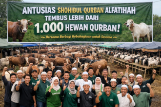 Antusias Shohibul Qurban Alfatihah Tembus Lebih dari 1.000 Hewan Qurban