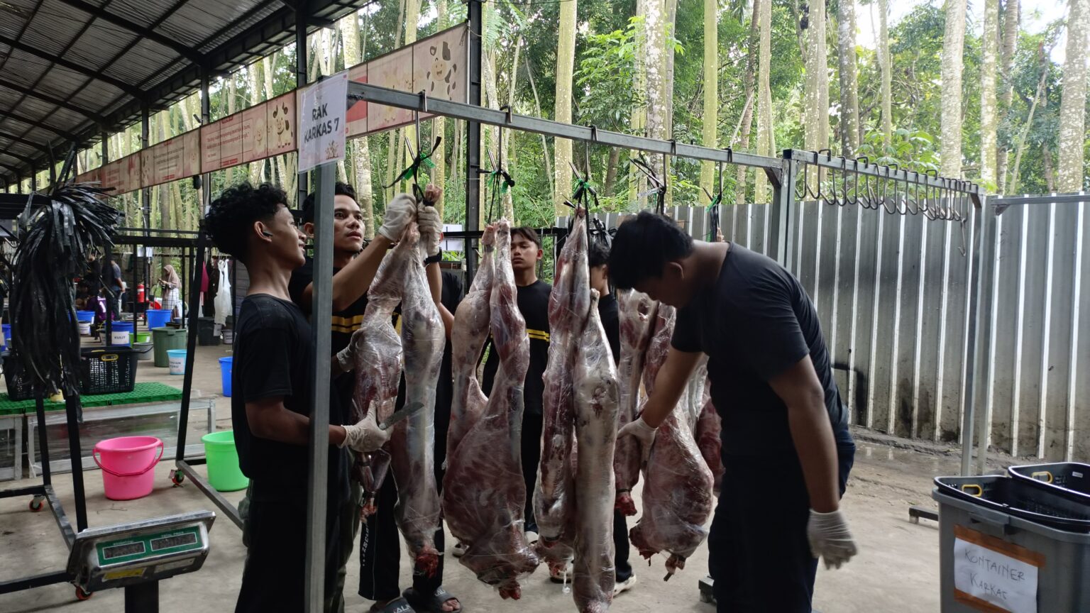 Begini Proses Penanganan Karkas di Qurban Alfatihah 2026 yang Jadi Sorotan